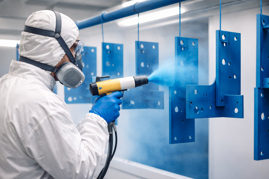 Услуга - Порошковая покраска металла