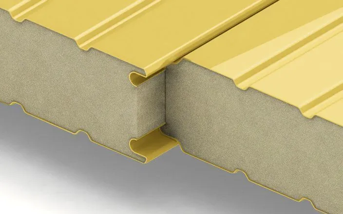 Стеновые cэндвич-панели из пенополиизоцианурата ПИР купить в Москве