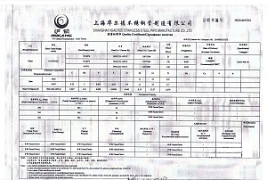 Сертификат на нержавеющие трубы 12Х18Н10Т 57х3,0