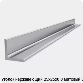 Изображение 4 - Уголок нержавеющий 25х25х0.8 матовый 3 м