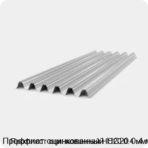 Изображение 4 - Профлист оцинкованный НС20 0.4 мм