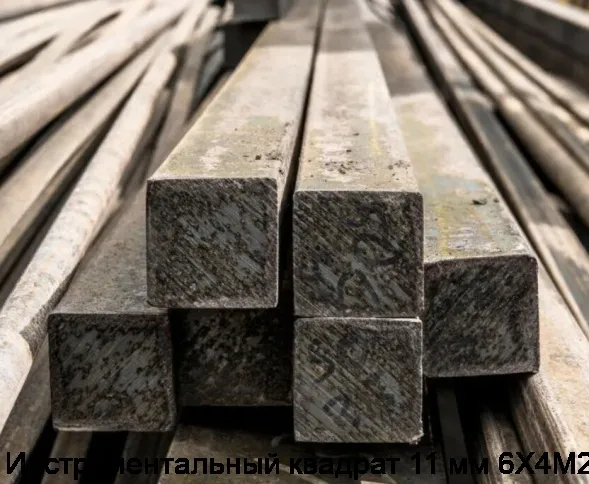 Инструментальный квадрат 11 мм 6Х4М2ФС