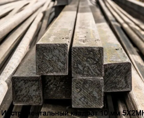 Инструментальный квадрат 10 мм 5Х2МНФ