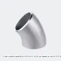 Отвод стальной шовный 90гр оц Дн 33.5х3.2 (Ду 25) под приварку из труб по ГОСТ 3262-75 КАЗ