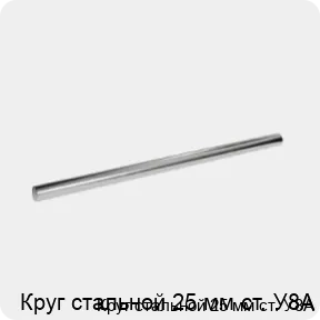 Изображение 3 - Круг стальной 25 мм ст. У8А