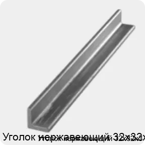 Изображение 3 - Уголок нержавеющий 32х32х3