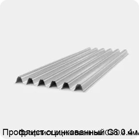Изображение 4 - Профлист оцинкованный С8 0.4 мм