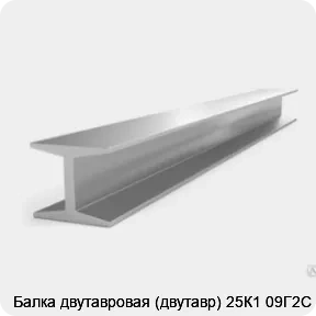 Изображение 3 - Балка двутавровая (двутавр) 25К1 09Г2С
