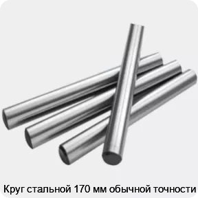 Изображение 2 - Круг стальной 170 мм обычной точности