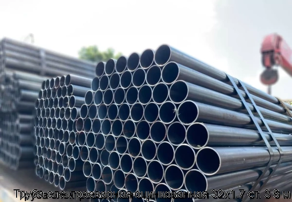 Изображение 5 - Труба электросварная оцинкованная 32х1.7 ст. 3 6 м