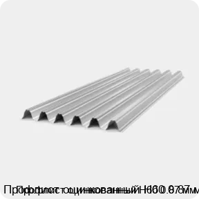 Изображение 4 - Профлист оцинкованный Н60 0.87 мм