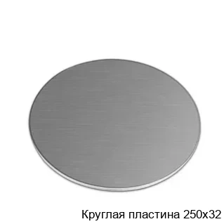 Круглая пластина 250х32