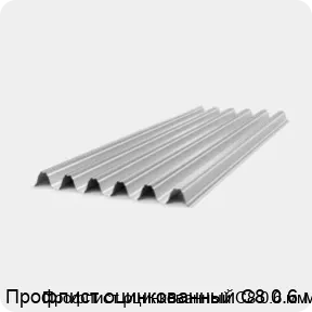 Изображение 4 - Профлист оцинкованный С8 0.6 мм
