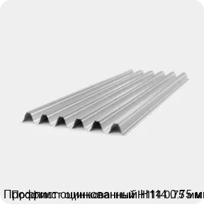 Изображение 4 - Профлист оцинкованный Н114 0.75 мм