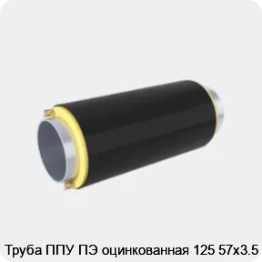 Изображение 4 - Труба ППУ ПЭ оцинкованная 125 57х3.5