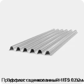 Изображение 4 - Профлист оцинкованный Н75 0.82 мм