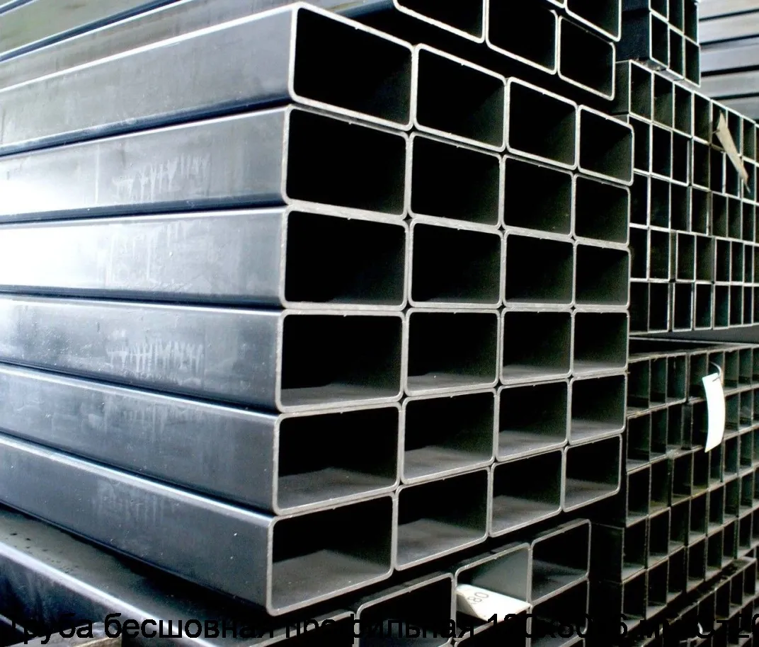 Труба бесшовная профильная 120х80х6 мм Ст20