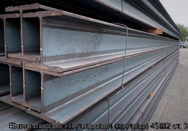 Изображение 6 - Балка сварная двутавровая (двутавр) 45Ш2 ст. 3