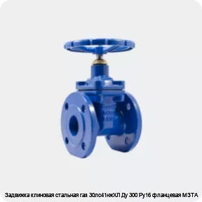 Изображение 4 - Задвижка клиновая стальная газ 30лс41нжХЛ Ду 300 Ру16 фланцевая МЗТА