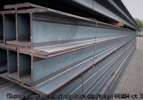 Изображение 6 - Балка сварная двутавровая (двутавр) 60Ш4 ст. 3