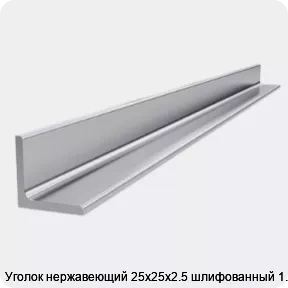 Изображение 4 - Уголок нержавеющий 25х25х2.5 шлифованный 1.25 м
