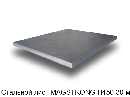 Стальной лист MAGSTRONG H450 30 мм