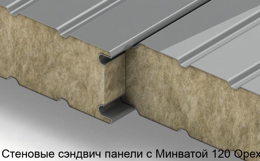 Изображение - Стеновые сэндвич панели с Минватой 120 Орех