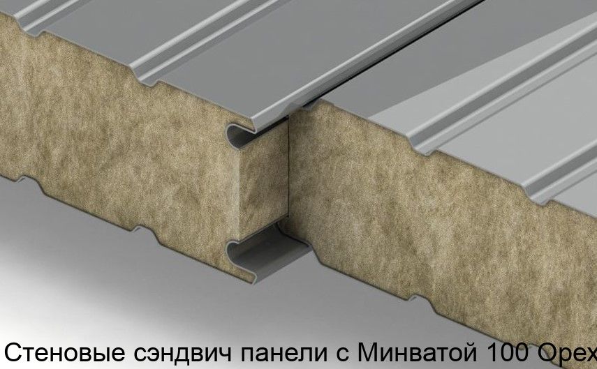 Изображение - Стеновые сэндвич панели с Минватой 100 Орех