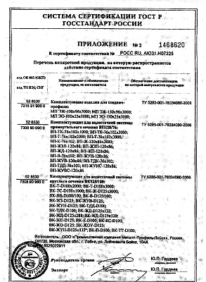 Сертификат соответствия на стальной профнастил Н-60 0,8х845 оц (4)
