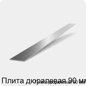 Изображение 2 - Плита дюралевая 90 мм