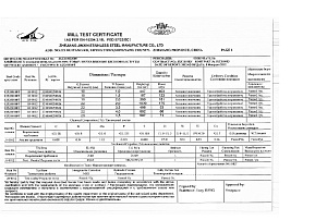 Сертификат на нержавеющие трубы 12Х18Н10Т 28х1,5 от 08-02