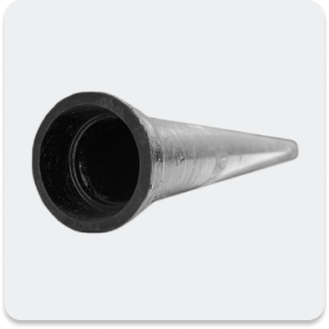 Изображение 3 - Труба чугунная ВЧШГ RJ/ВРС Ду 200 напорная 6000 мм раструбная б/к с нар. лак. покрытием Свободный Сокол