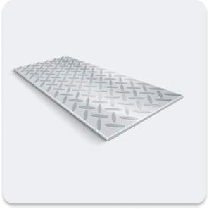 Изображение 2 - Лист рифленый алюминиевый 1.2x1500х3000 квинтет АМг2Н2Р