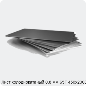 Изображение 3 - Лист холоднокатаный 0.8 мм 65Г 450х2000