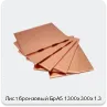 Изображение 4 - Лист бронзовый БрА5 1300х300х1.3