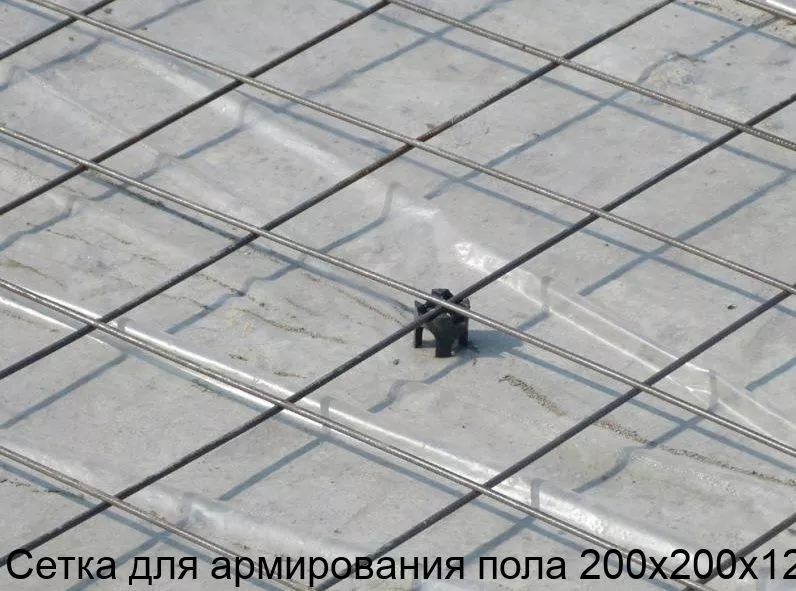 Изображение товара Сетка для армирования пола 200х200х12 (м2)