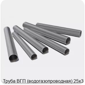 Изображение 3 - Труба ВГП (водогазопроводная) 25х3