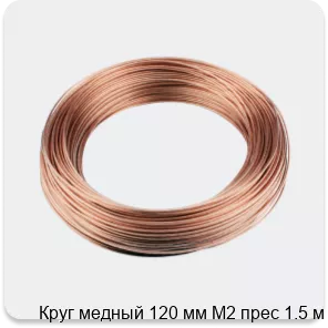 Изображение 3 - Круг медный 120 мм М2 прес 1.5 м