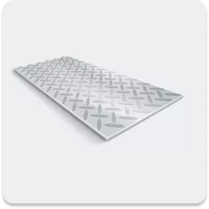 Изображение 2 - Лист рифленый алюминиевый 2x1200х3100 квинтет АМг2Н2Р