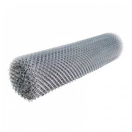 Изображение - Сетка плетеная рабица без покрытия 25х25х2 мм, 1.5х10 м, ГОСТ 5336-80